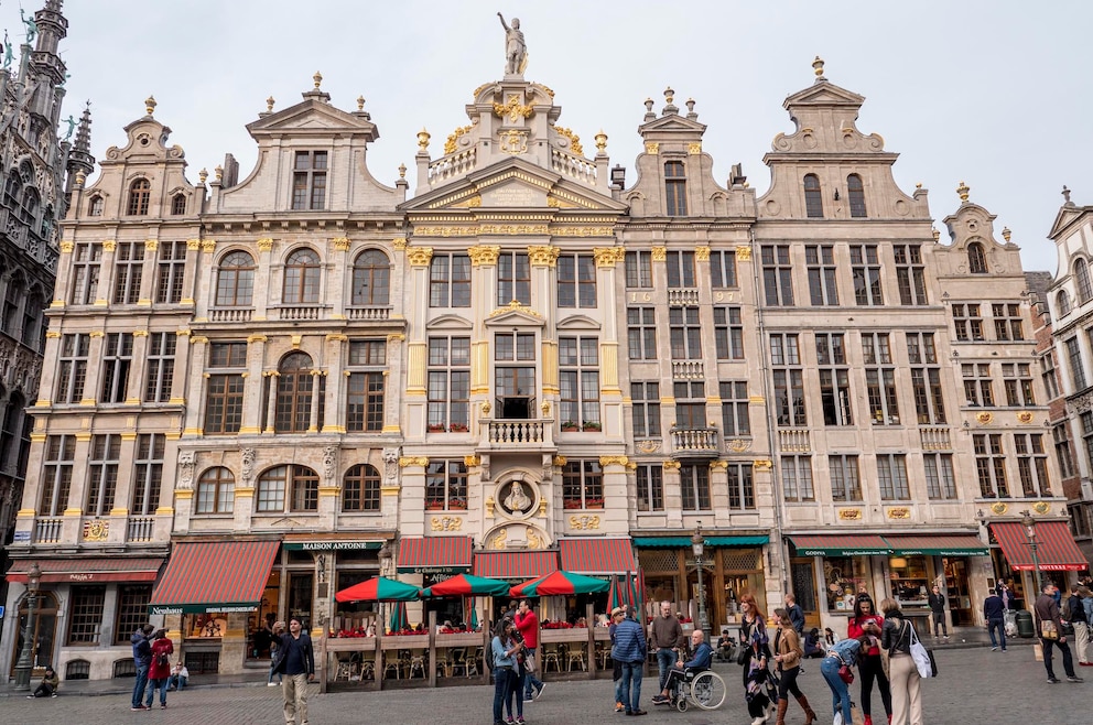 Gildehäuser am Grand Place in Brüssel