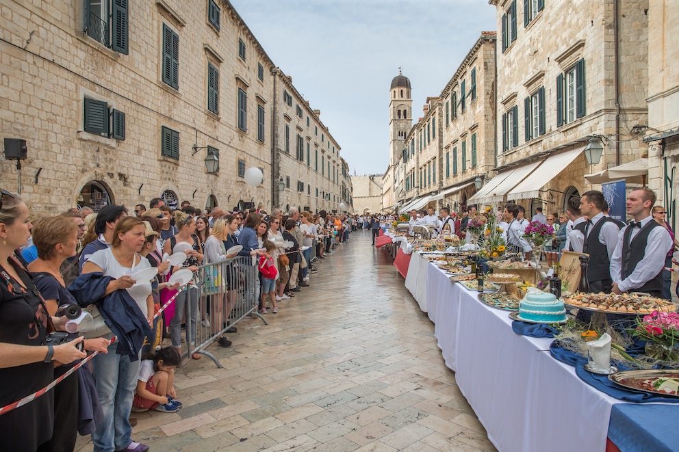 Good Food Festival in Dubrovnik, Kroatien