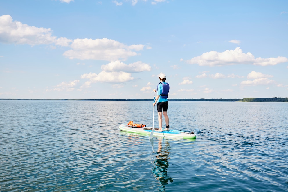 Müritz See in Mecklenburg-Vorpommern