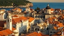 Panorama über die Stadt Dubrovnik in Kroatien