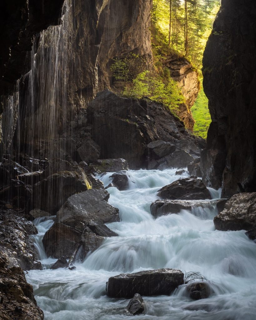 Partnachklamm in southern Bavaria