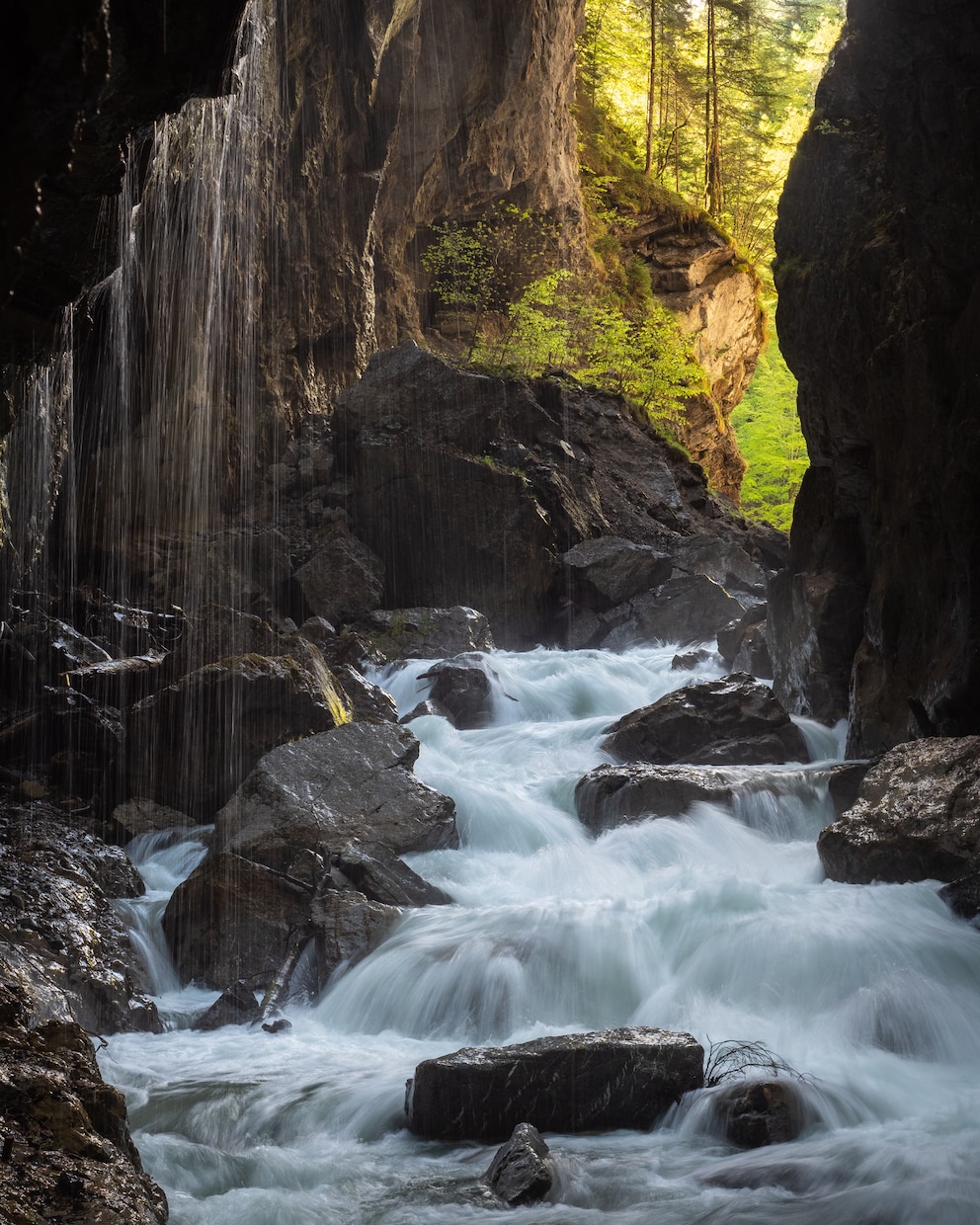 Partnachklamm im Süden Bayerns