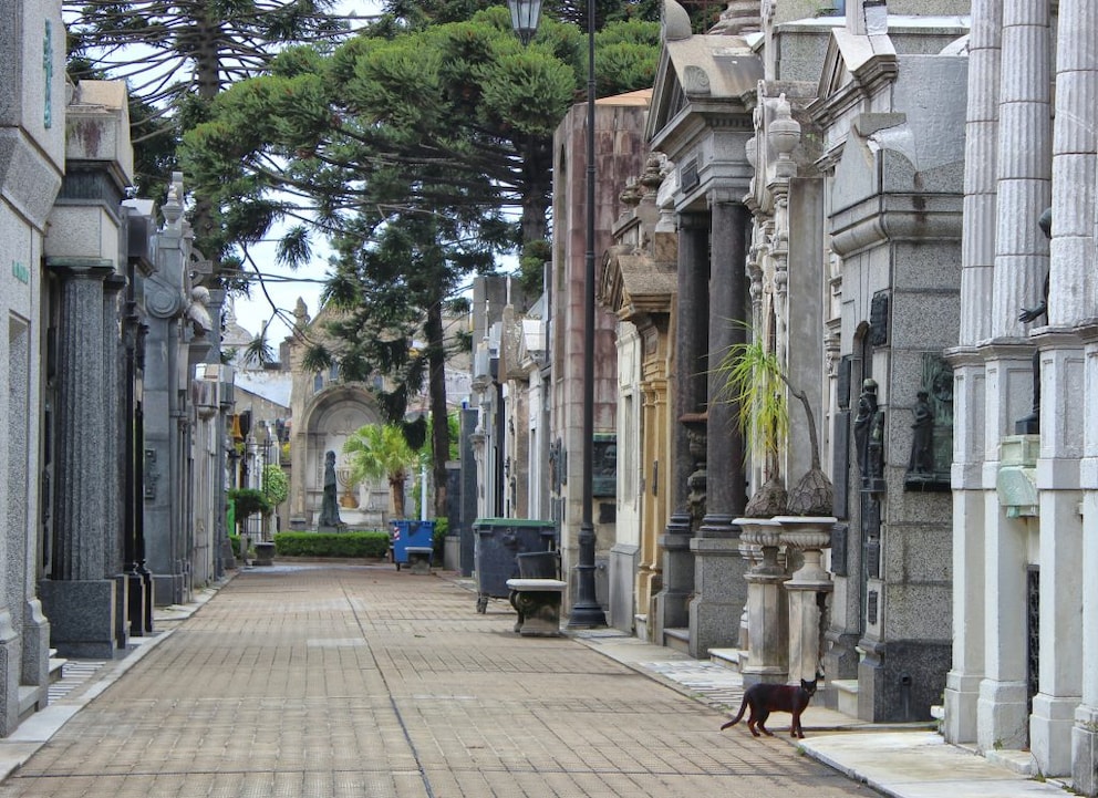 The famous Recoleta Cemetery