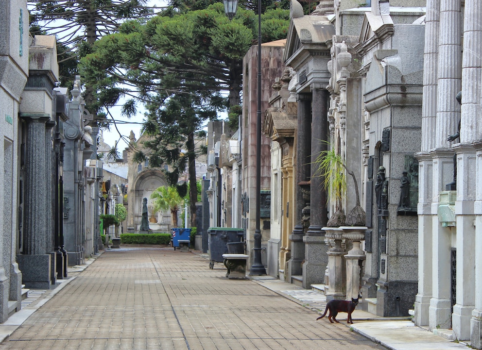 Der berühmte Friedhof Recoleta