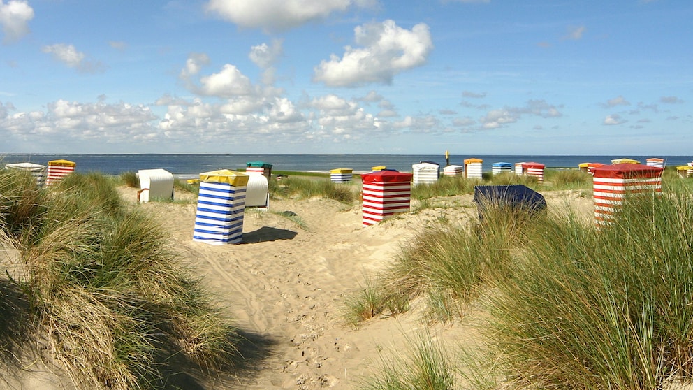 Sand und Meer, soweit das Auge reicht: So sieht er aus, der schönste Strand Deutschlands