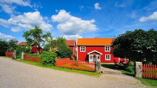 Sevedstorp in Schweden ist die Vorlage für das Roman-Dorf Bullerbü
