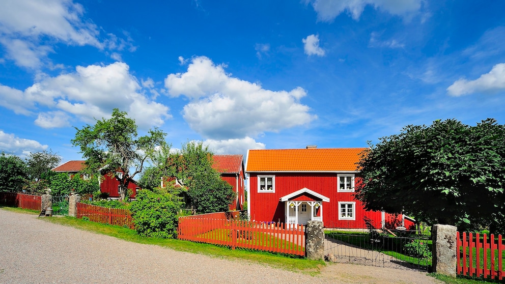 Sevedstorp in Schweden ist die Vorlage für das Roman-Dorf Bullerbü