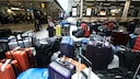 Flughafen Koffer-Chaos