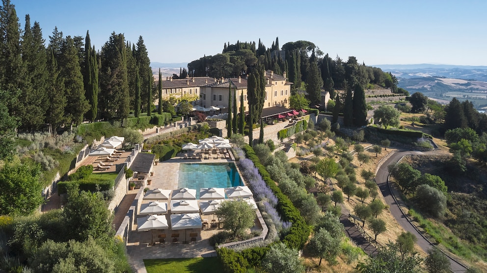 Das beste Hotel der Welt ist das Rosewood Castiglion del Bosco in Italien
