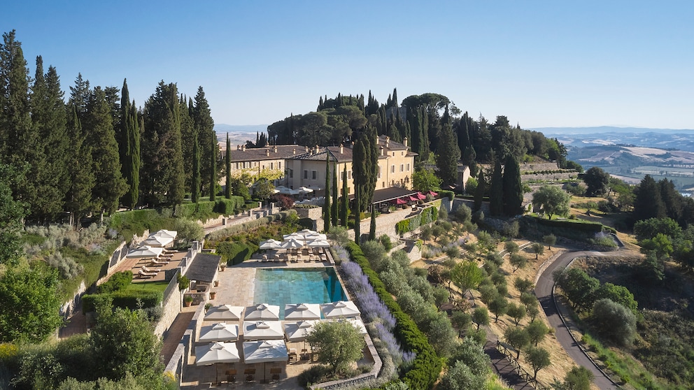 Das beste Hotel der Welt ist das Rosewood Castiglion del Bosco in Italien