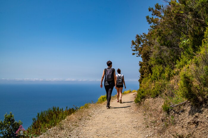 Cinque Terre coastal hiking trail