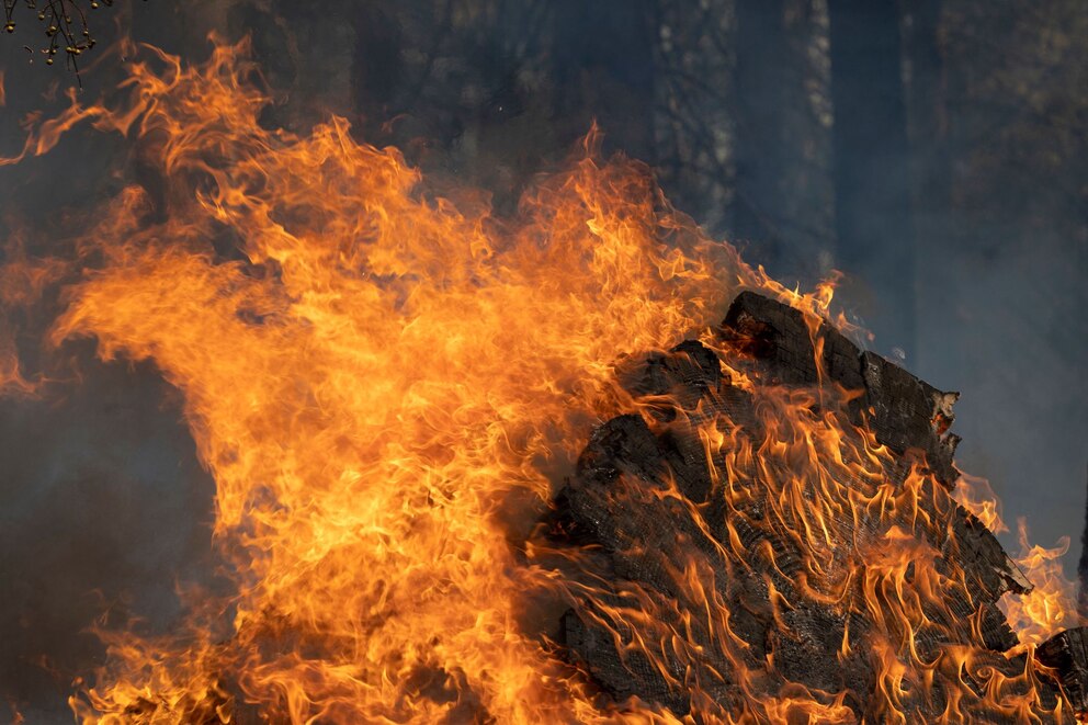 Yosemite-Nationalpark Waldbrand