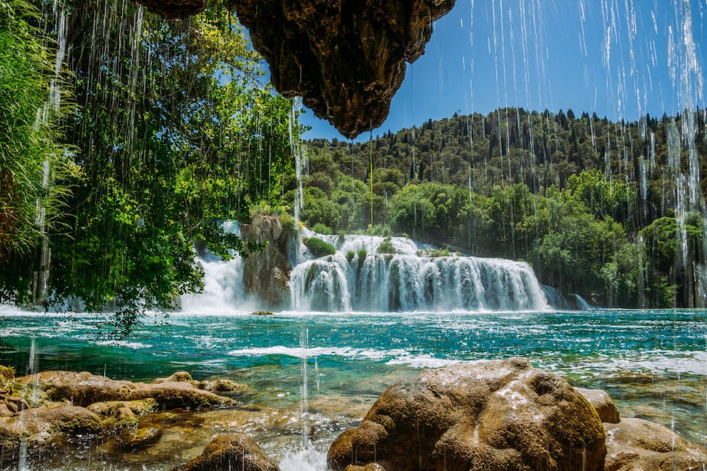 Wasserfall Skradinski Buk im Nationalpark Krka