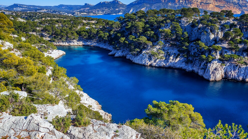 Calanques von Sugiton und die Pierres Tombées