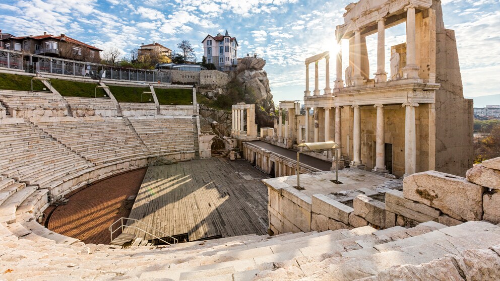 Theater von Philippopolis, Plovdiv Bulgarien