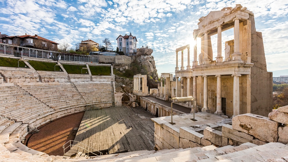 Theater von Philippopolis, Plovdiv Bulgarien