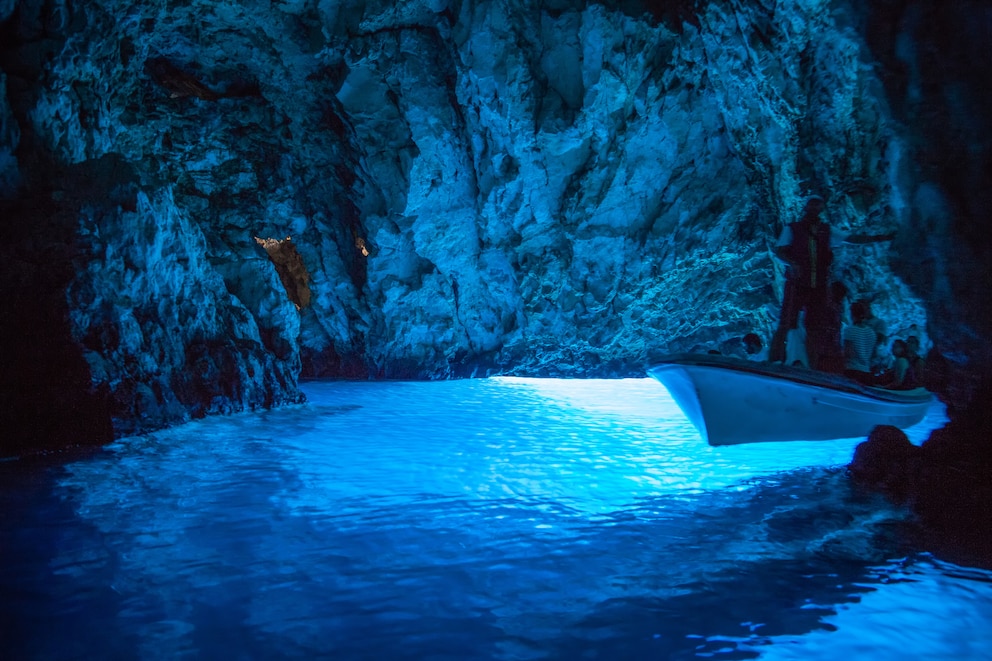 Die blaue Grotte in Capri