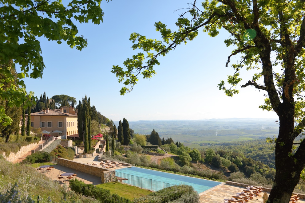 Das Rosewood Castiglion del Bosco befindet sich inmitten eines Nationalparks