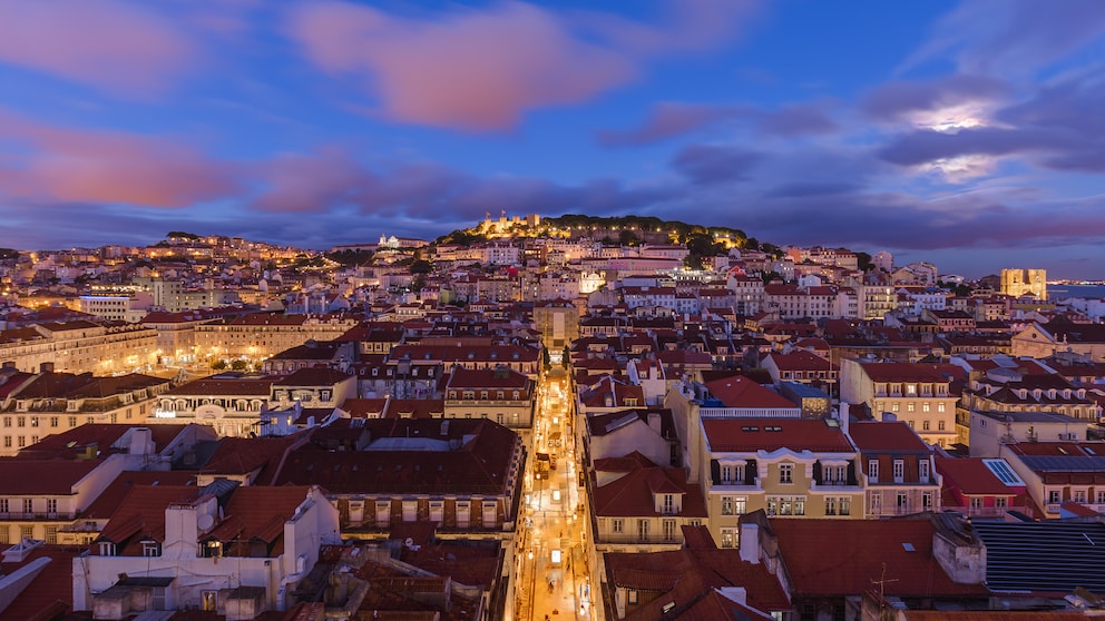 Stadtbild von Lissabon