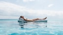 Frau im Wasser