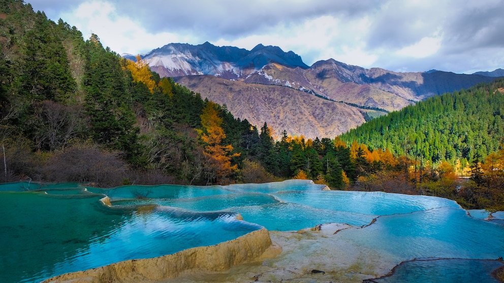 Jiuzhaigou-Tal, China