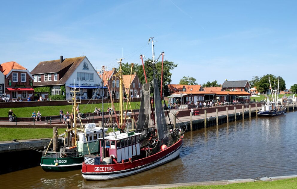 Greetsiel ist in diesem Jahr sehr beliebt