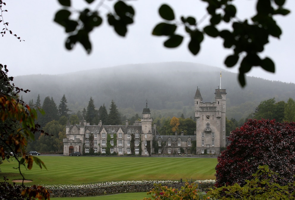 Blick auf Balmoral Castle