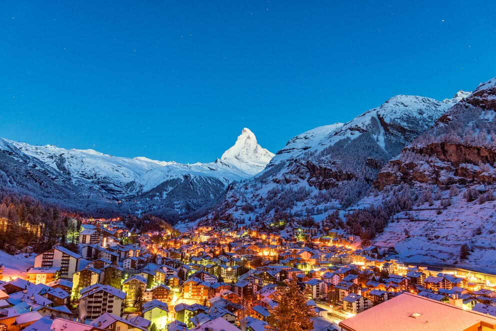 Zermatt in der Schweiz