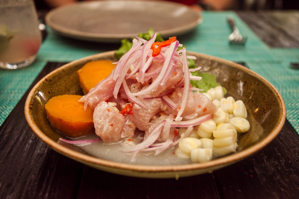 Ceviche in Peru