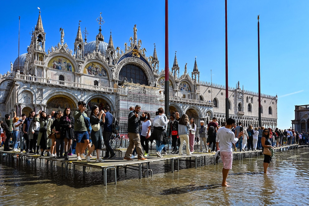 Aqua Alta Venedig