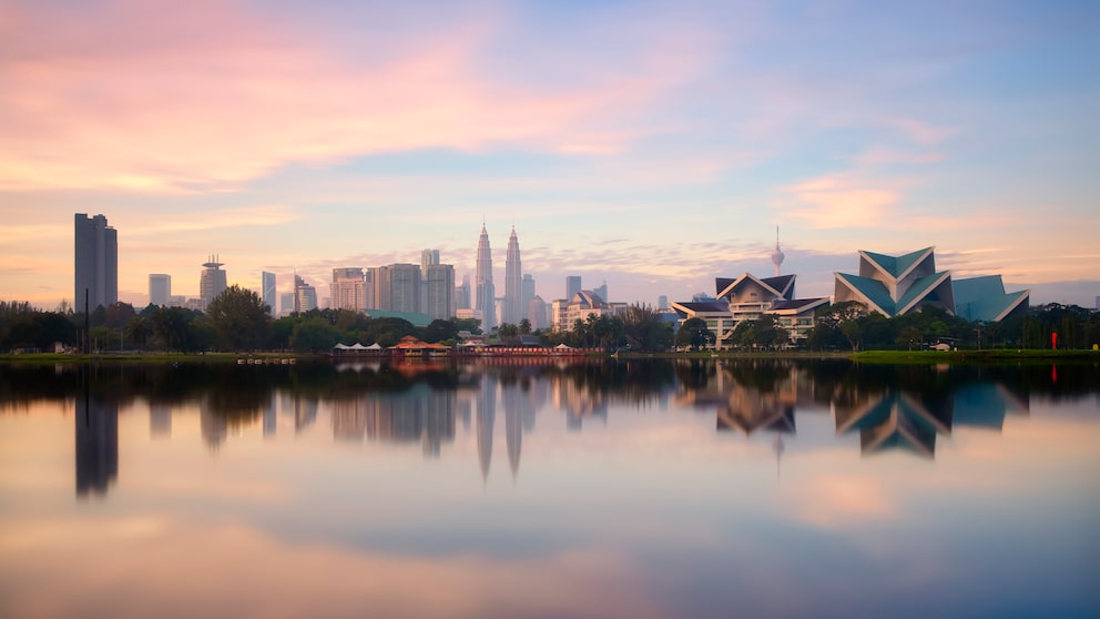 Blick auf Kuala Lumpur