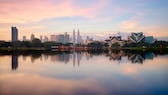 Blick auf Kuala Lumpur