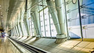 Plattform Frankfurt Airport