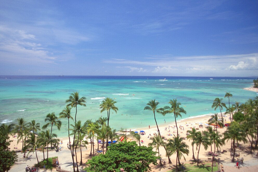 Waikiki Strand von Hawaii