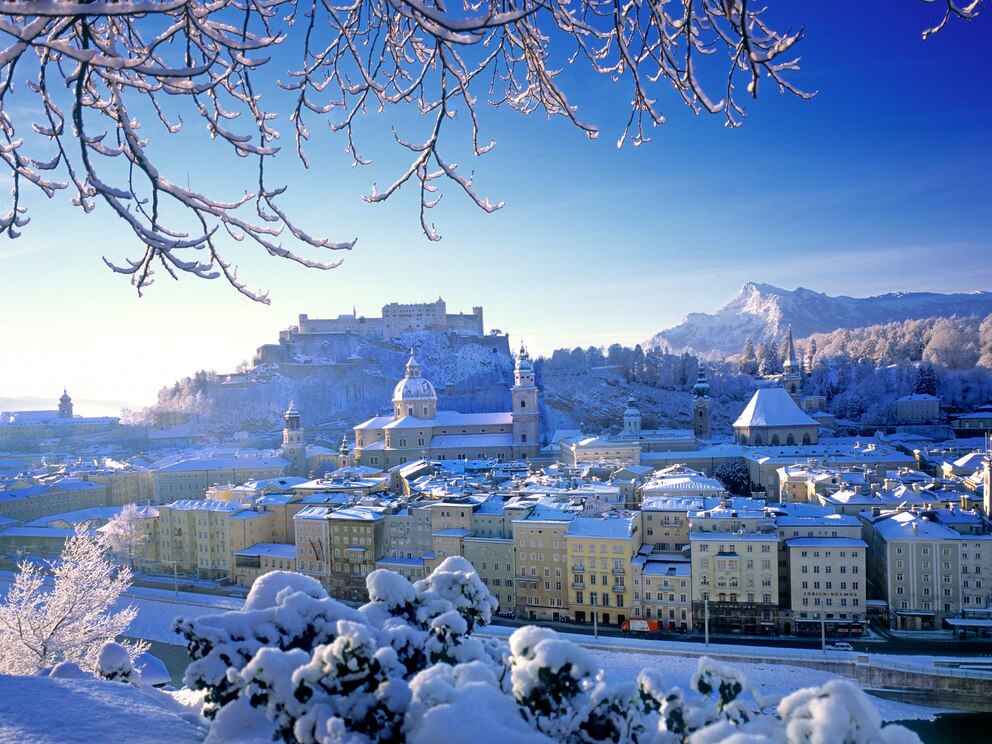 Salzburg im Winter