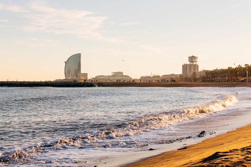 Barceloneta, Strand von Barcelona