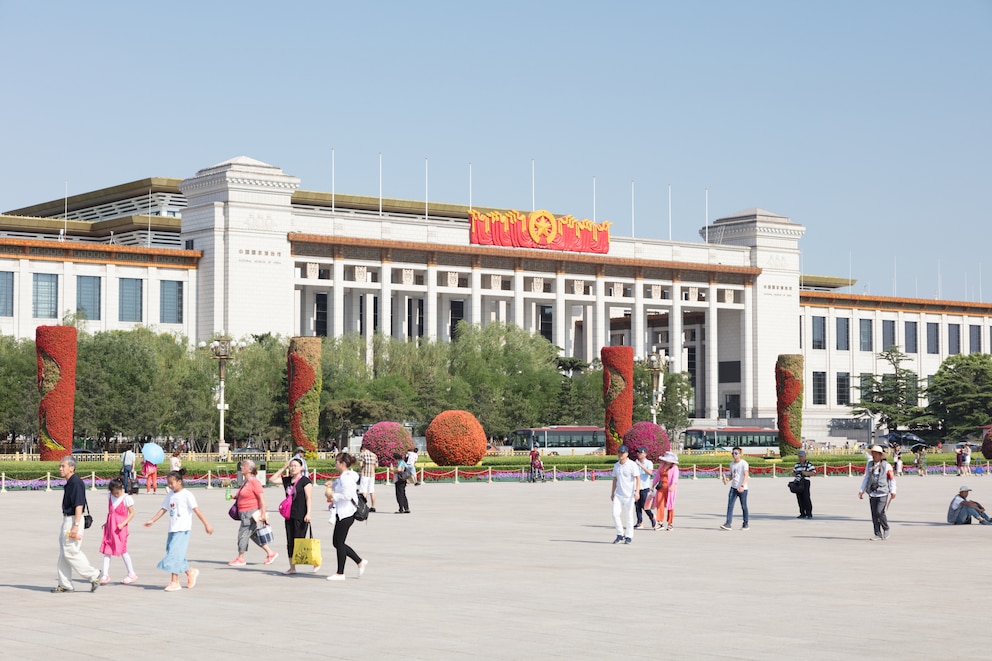 Das Nationalmuseum von China am Tian’anmen-Platz