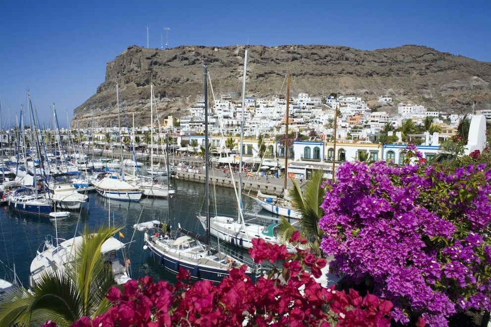 The fishing village of Puerto de Mogán