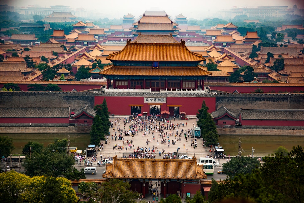 Die verbotene Stadt in Peking