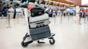 Koffer im Flughafen
