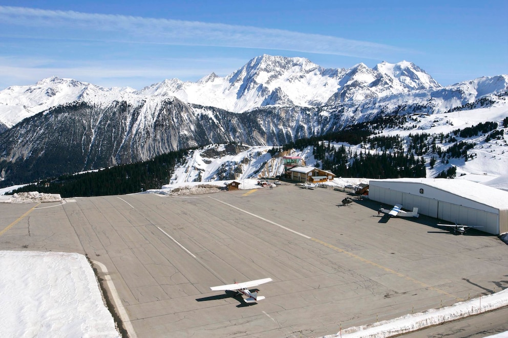 Flugplatz Courchevel