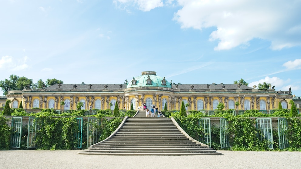 Schloss Sanssouci - das Schloss &quot;ohne Sorgen&quot;