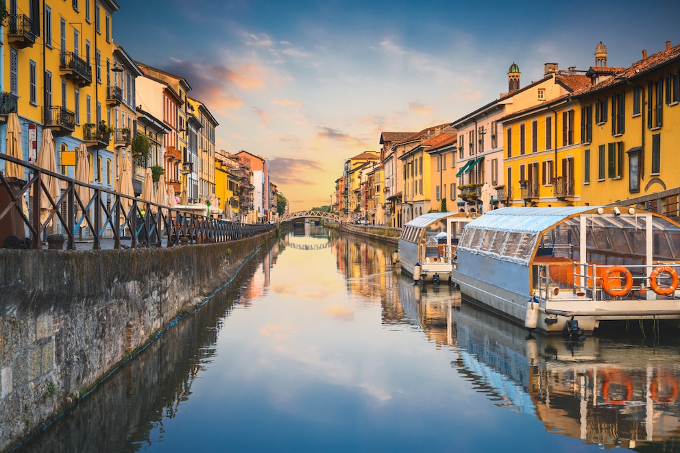 Das Viertel Navigli in Mailand