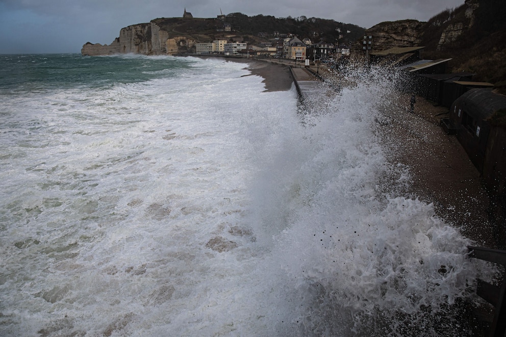 Étretat, Steilküste in Frankreich