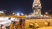 Das Unabhängigkeitsdenkmal  in der kambodschanischen Hauptstadt Phnom Penh