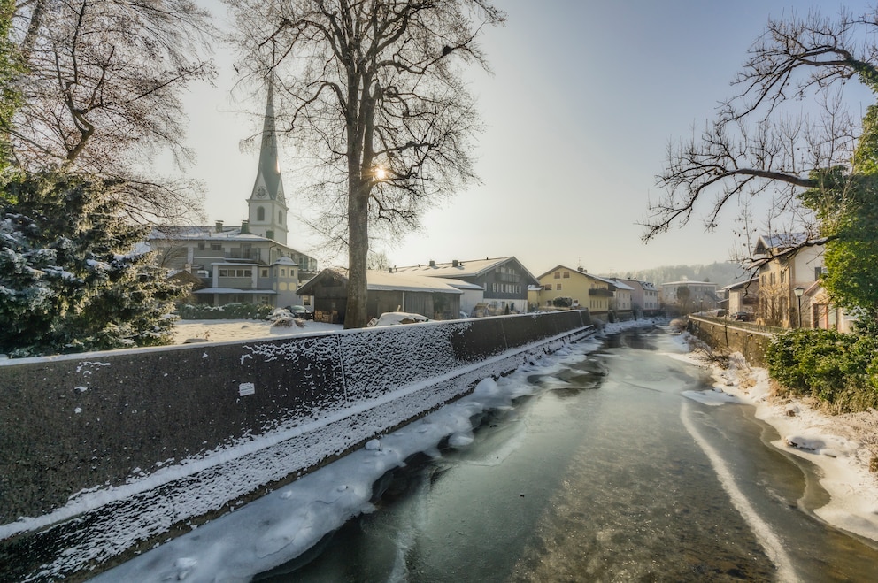 Prien am Chiemsee ist auch im Winter ein schönes Ausflugsziel