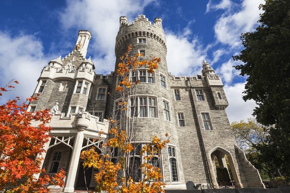 The stately Casa Loma