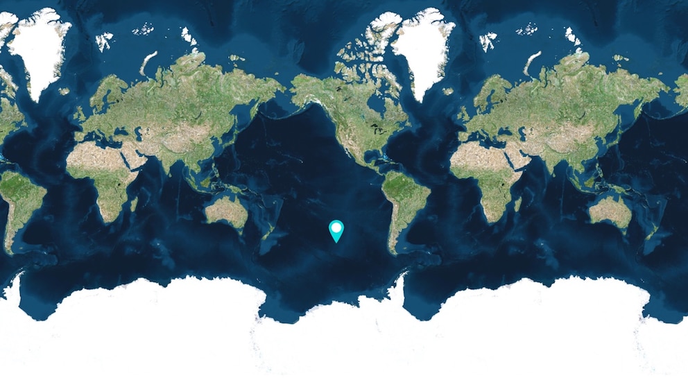 Point Nemo ist der abgeschiedenste Punkt der Welt
