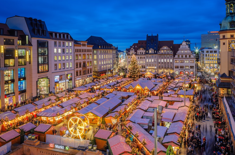 schönster Weihnachtsmarkt Deutschlands – leipzig