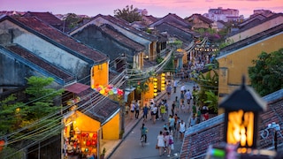 Blick über die Altstadt von Hoi An